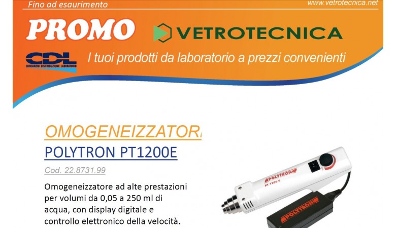 PROMOZIONE OMOGENEIZZATORE